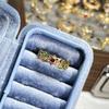 Temperament Versatile Color Butterfly Enamel Ring Women's New Light Luxury Retro Fashion Niche Design Fashion Ring