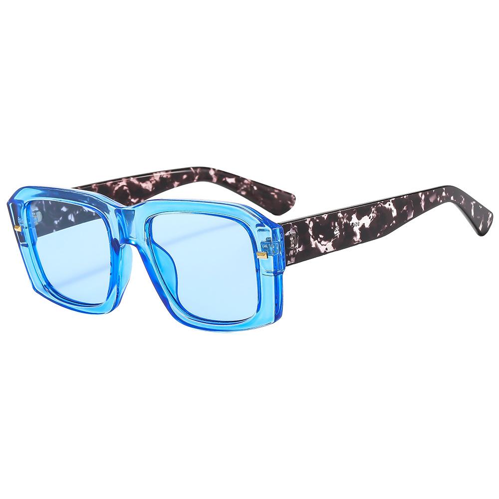 Colorful Square Sunglasses Women Men Blue Travel Shades Purple Female  Brand Green Male  Retro Designer Luxury Uv400