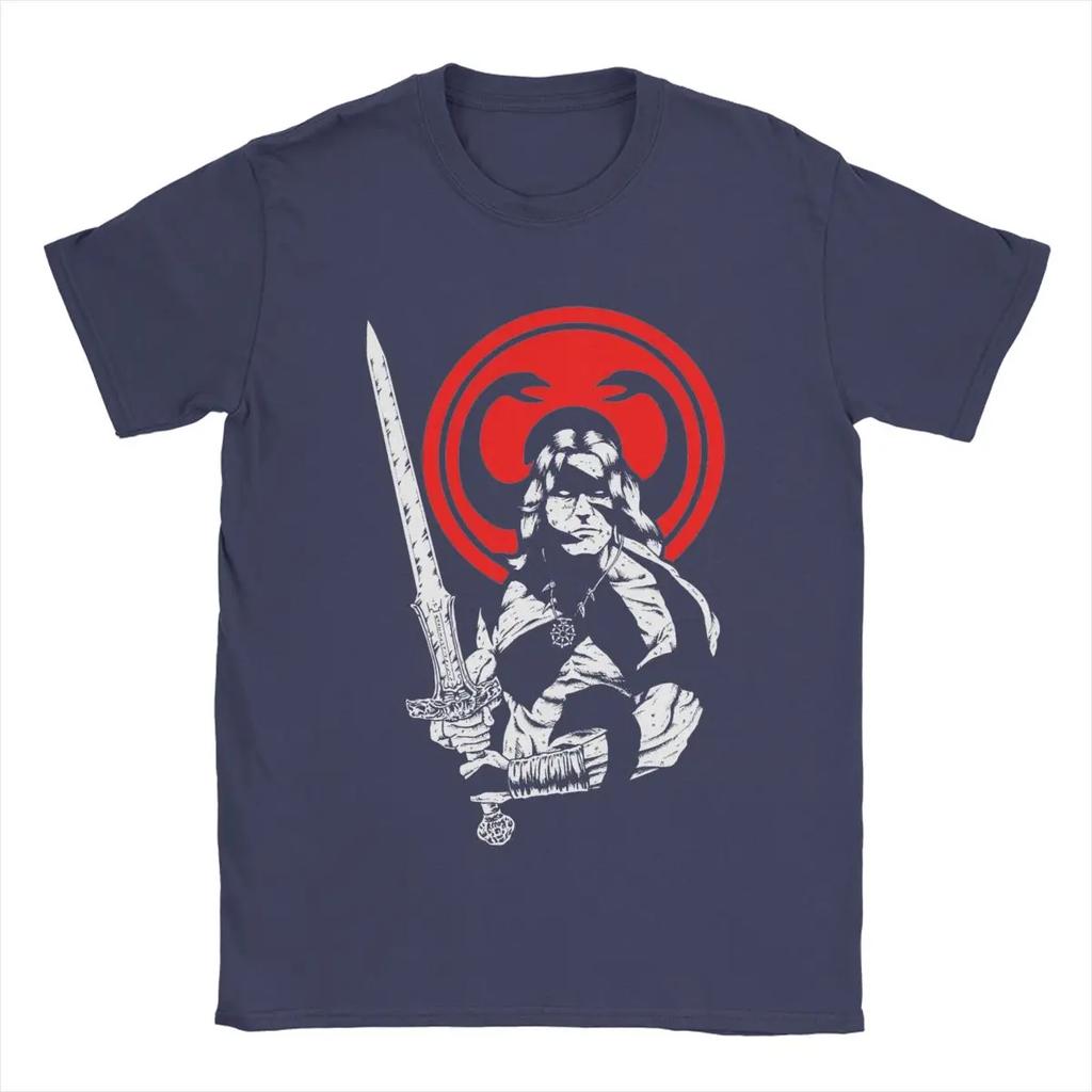 2025 Conan The Barbarian Women's Men T Shirt Novelty Tee Short Sleeve Round Neck T-Shirt Pure Cotton Summer Cotton Tops Clothing