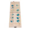 Wooden Mancala Board Game Set Logical Thinking Training Interactive Tabletop Toy Puzzle Board Game