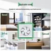 Household Quiet Ventilation Fan for Kitchen, Bedroom, and Bathroom - Energy-Saving and Powerful.
