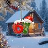 Funny 2D Acrylic 67 Christmas Ornament Ornaments Number 67 Gift Christmas Tree Hanging Decoration Holiday Keychain Gifts