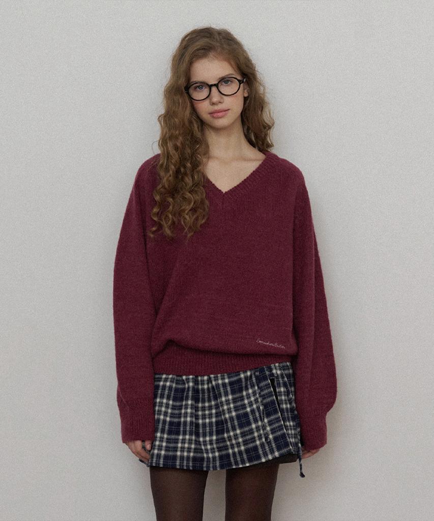 Sseomweeobeoteo Check Button Layered Skirt - Navy