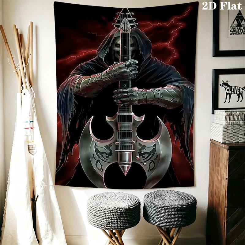 Dark Reaper Tapestry Gothic Bedroom Decor Tapestry Fashion Print Wallmounted Wall Covering Decoration Home Decor Wall Decoration