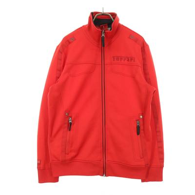 Ferrari Collaboration Emblem Patch Long Sleeve Racing Style Jacket S Men's Used