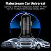 Usb Bil Mobiltelefonlader Hurtiglading 66w Super Qc3.0 Strømadapter 4 Porter Autotelefonlader For Iphone Xiaomi Samsung