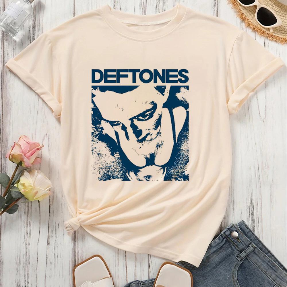 

Deftones tshirt teen Punk harajuku Y2k Grunge hip hop Psychedelic tshirt Trendy Punk harajuku 80s Vintage Comfortable 4XL