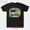 The Periodic Table Of Horror Movies Made In Australia T Shirt S 5xl Vintage Fashion Comfortable Casual Designer Clothes