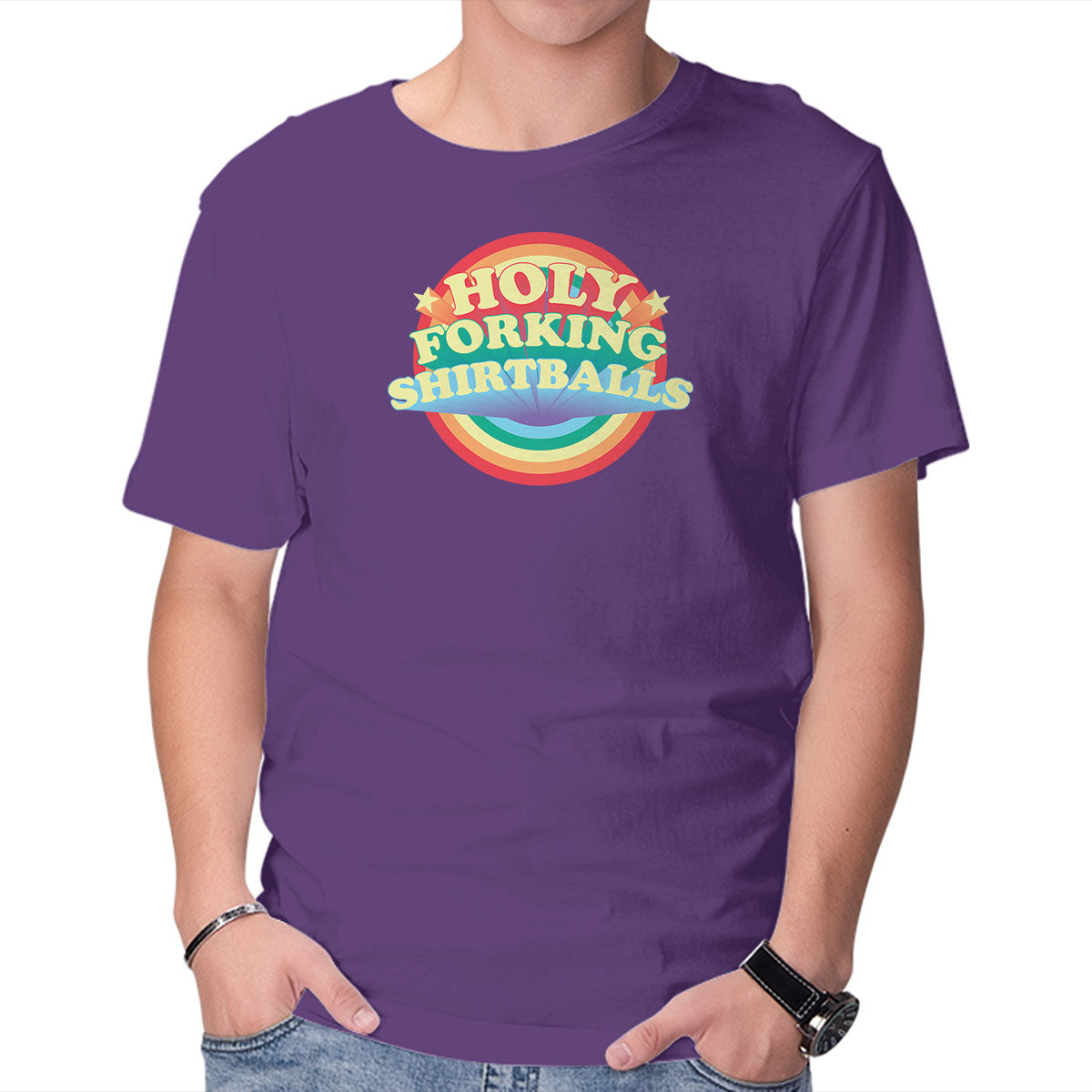 Unisex Crew Neck T-Shirt The Good Shirt Graphic Short Sleeve Casual Tee XS