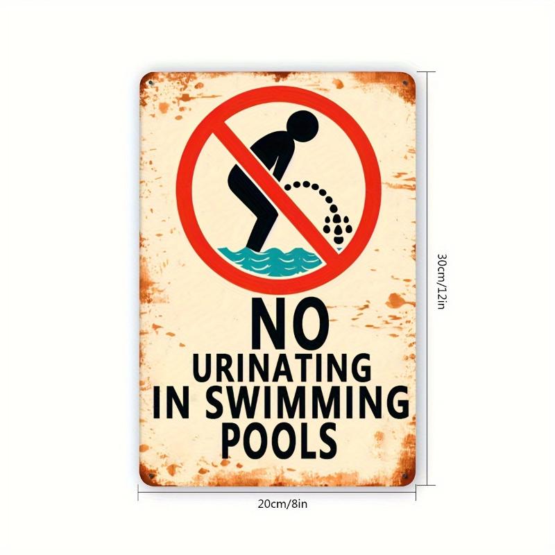 Vintage Clown Metal Sign 7.8" Round Aluminum Wall Art Humorous Bathroom Decor Bar Cafe Beach House