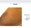 Men's High Top Matte Leather Martin Boots - Outdoor Work & Hiking Casual Boots for Autumn & Winter.