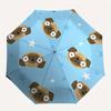 1pc Pug Automatic Folding Umbrella, Portable & Foldable Design with 8 Ribs, Casual Outdoor Accessory yy250805151