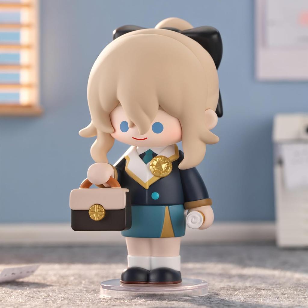 POP MART Genshin Impact Dress-Up Dreams Themed Chibi Series Figures, Genshin Impact Blind Box Figures, Birthday Gifts, Single Box