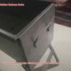 Heavy-Duty Old-Fashioned Charcoal Grill with Thickened Steel Plate for Outdoor Use