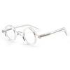High Quality Acetate Glasses Vintage Round Men Optical Prescription Eyeglasses Frame Women Japanese Luxury Brand Eyewear PES18