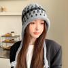 Tassel Tie Knit Hat Windproof Winter Hat New Tassel Beanie  Autumn Winter Daily Wear