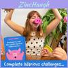The Oinkcredible You Laugh You Lose Party Game With Card Material For Home And Bar Fun