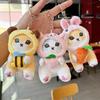 Mofusand Shark Cat Plush Keychain With Keyring For Bag Decor And Collectors Gift