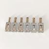 6Pcs Zinc Alloy Bridge Saddles Replacement Tremolo Bridge Saddles Roller Bridge Saddles for Electric Guitar Part