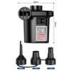Portable 12V DC Electric Air Pump for Inflatables Mini Inflator Deflator Pumps with 3 Nozzles