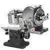 Dividing Head Precision Universal BS-4in/5in/6in 3-Jaw Indexing Head Tailstock & Chuck for Drilling Milling Grinding
