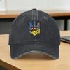 Baseball Cap Ukraine Coat Of Arms Tryzub With Traditional OrnaUnisext Spring Retro Hip Hop Hats Unisex Print Kpop Rock Snapback Cap