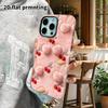 Phone Case: 2D Flat Design Suitable for iPhone 18 17 16 15 14 13 Pro Film Protective Case, Couple Style, Plush Cherry, Christmas and Halloween Gift