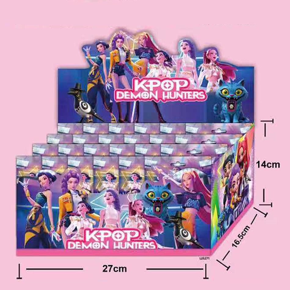 Kpop Demon Hunters Action Figure Toy Derpys Tiger Rumi Mira Zoey Sussy Figurine Doll Blind Box For Fans Gift Christmas Gift