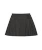 Mileko Diagonal Two Button Pleats Sk Charcoal