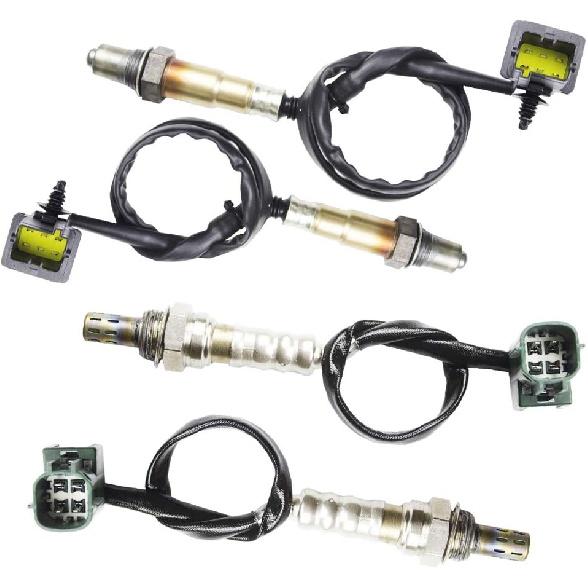 4x Air Fuel Ratio Oxygen O2 Sensor for Nissan Murano 2004 2005 2006 2007 3.5L Upstream + Downstream