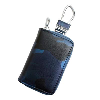 AWESOME ASK-CG02 Smart Key Case, Camouflage Gloss Series, Blue