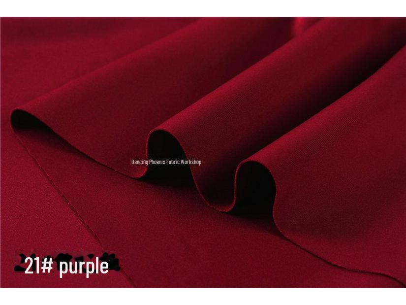 300g Two-Way Stretch Thin Air Layer Knit Fabric for Smooth, Thick, and Comfortable Sweaters