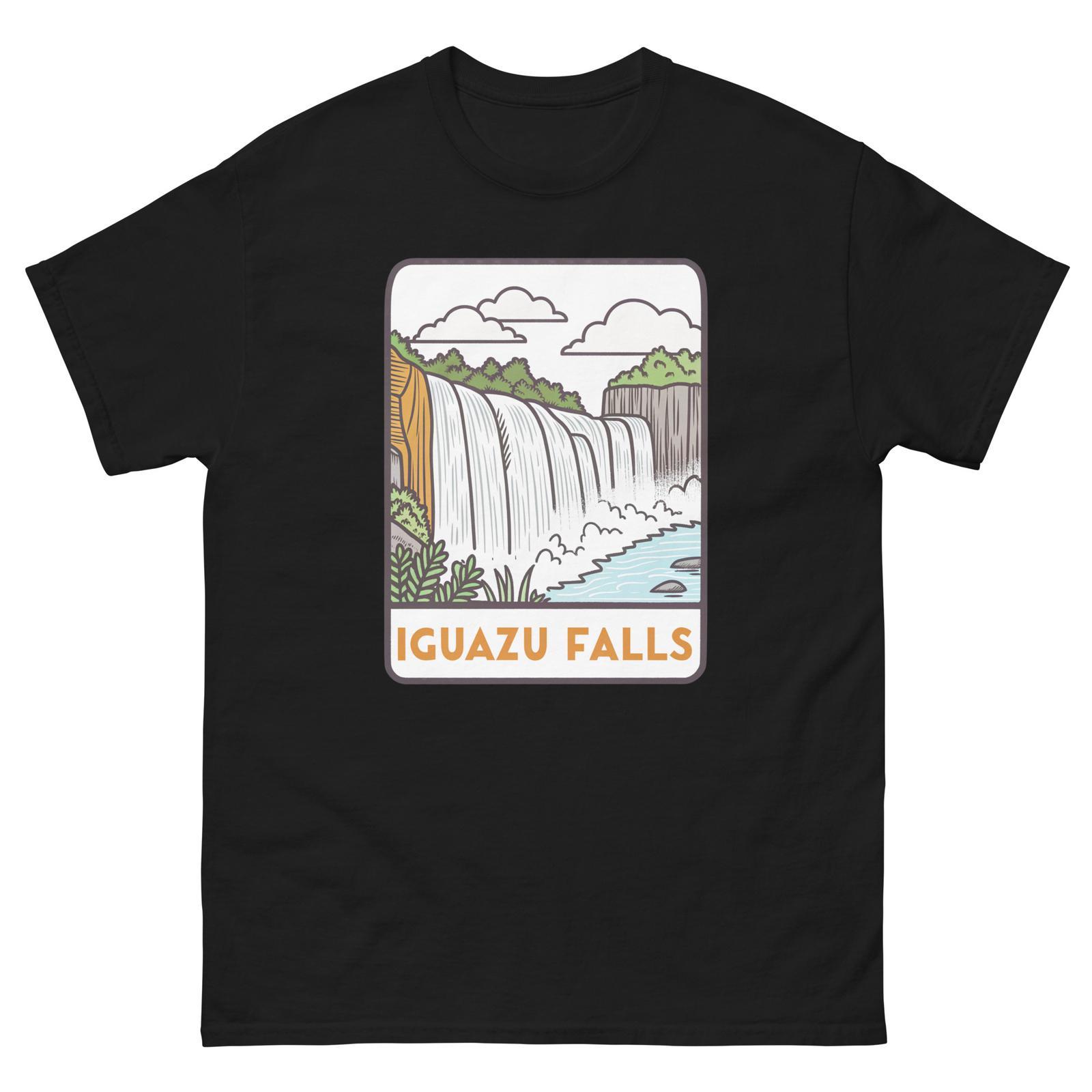 Iguazu Falls Attraction Landmark Travel T-Shirt XL