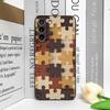 Stilvolle künstlerische Puzzle-Muster Handyhülle für OPPO Realme 14 Pro Plus 13+ 12 Lite 11 10 9 X7 PRO Ultra 5G Stoßfeste Rückseite