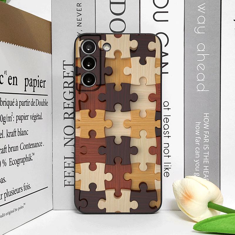 Stilvolle künstlerische Puzzle-Muster Handyhülle für OPPO Realme 14 Pro Plus 13+ 12 Lite 11 10 9 X7 PRO Ultra 5G Stoßfeste Rückseite