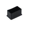 1/16 Pcs Rectangle Shaped Chair Leg Protectors Rubber Chair Leg Caps  Hardwood Floors