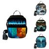 Borsa Termica per Pranzo 3D Godzilla per Bambini con Grande Capacità e Tracolla Regolabile