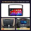 For Mitsubishi Pajero 4 V80 V90 2017-2024 Multimedia Car Navigation Stereo Radio 2 Din Screen