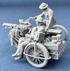 Copperstate Models 1/35 Maßstab WWI Britische Maschinengewehr-Einheit Motorradbesatzung 2 3D-Drucker-Bausatz COPF35081 (Menschen)