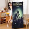 Rock Band L-Linkin Cool P-Park Microfiber Blanket Quick Drying Beach Towels Oversized Printing Super Absorbent Pool Blanket