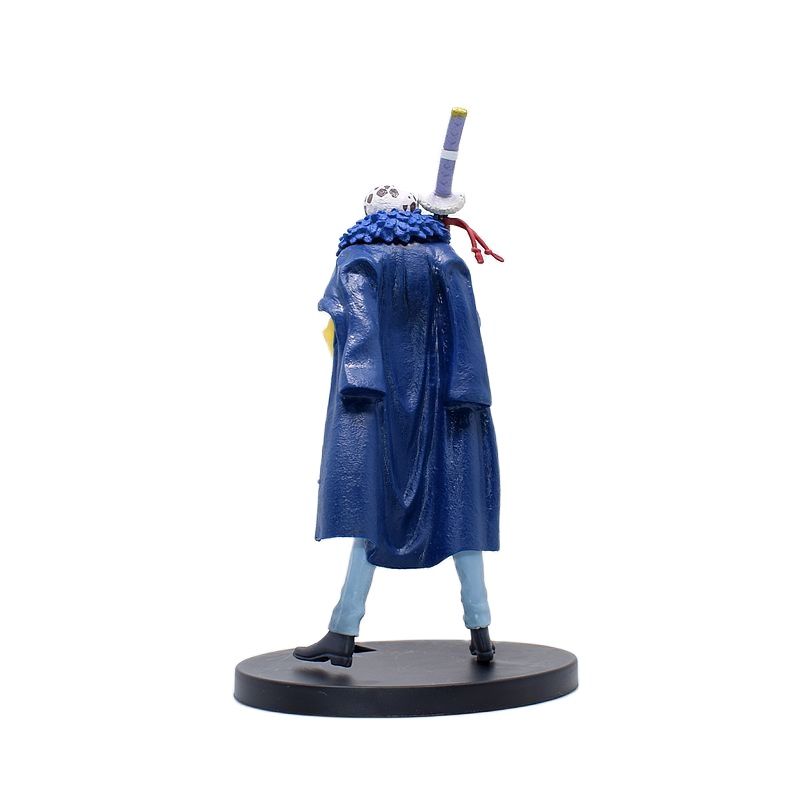 Anime One Piece Wano Country Trafalgar Law with Sword Battle Ver. GK PVC Action Figure Statue Model Kids Toys Doll Gifts 17cm