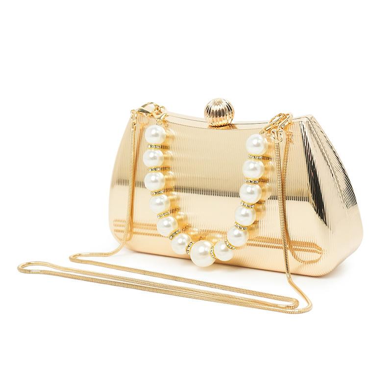 Women Gold Metallic Crossbody Shoulder Messenger Tote Bags Luxury Brand Famous Designer Popular Classic Handbag And Purse