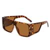 European New Square Sunglasses Women New Big Oversized Flat Top Sun Glasses Female Vintage Retro Shades for Women Men UV400