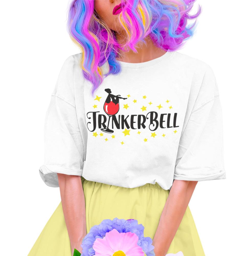 

Wedding Party Carnival JGA Hen Party Drinker Bell Ladies T-Shirt 4XL