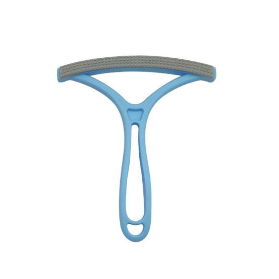 

Шерстяное пальто с боковой головкой, ручной скребок для шерсти домашних животных, товары для дома синий