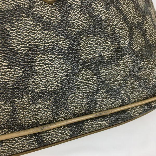 YVES SAINT LAURENT Clutch Second Bag Brown Monogram Logo Pattern(USED)