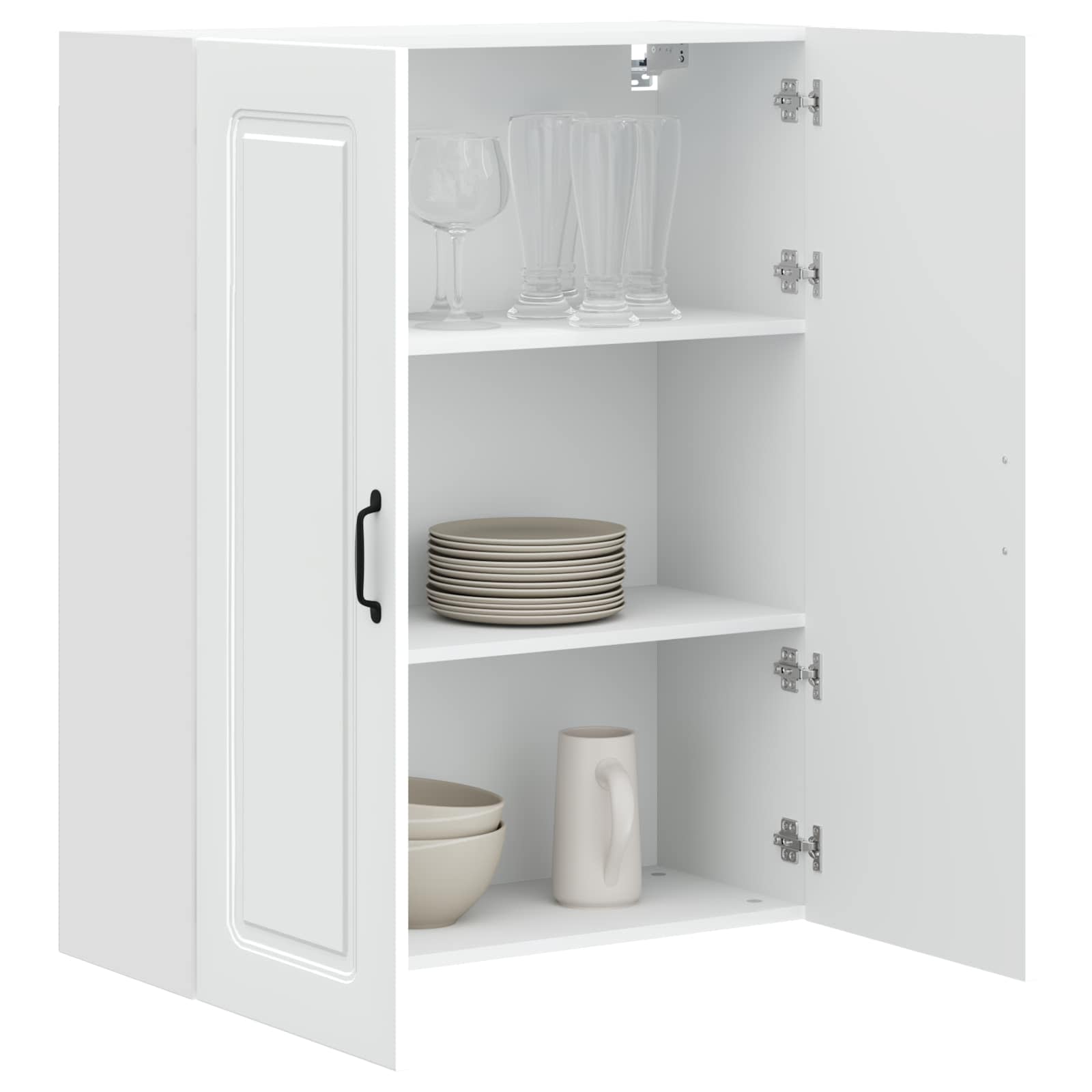 Geschirrspüler Frontblende Kalmar Weiß 80 x 31 x 100 cm Holzwerkstoff