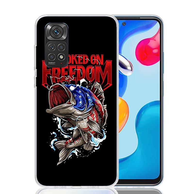 

Fishing Club Graphic Phone Case For Xiaomi Redmi Note 13 14 15 Pro Plus 12S 12 14S 11S 11E 10 10S 11 11T 5G 4G Cover Coque Redmi Redmi Note 14 Pro 5G