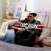 Classic Movie Top Gun Blanket Children's warm and beautiful blanket soft and comfortable blanket birthday gift