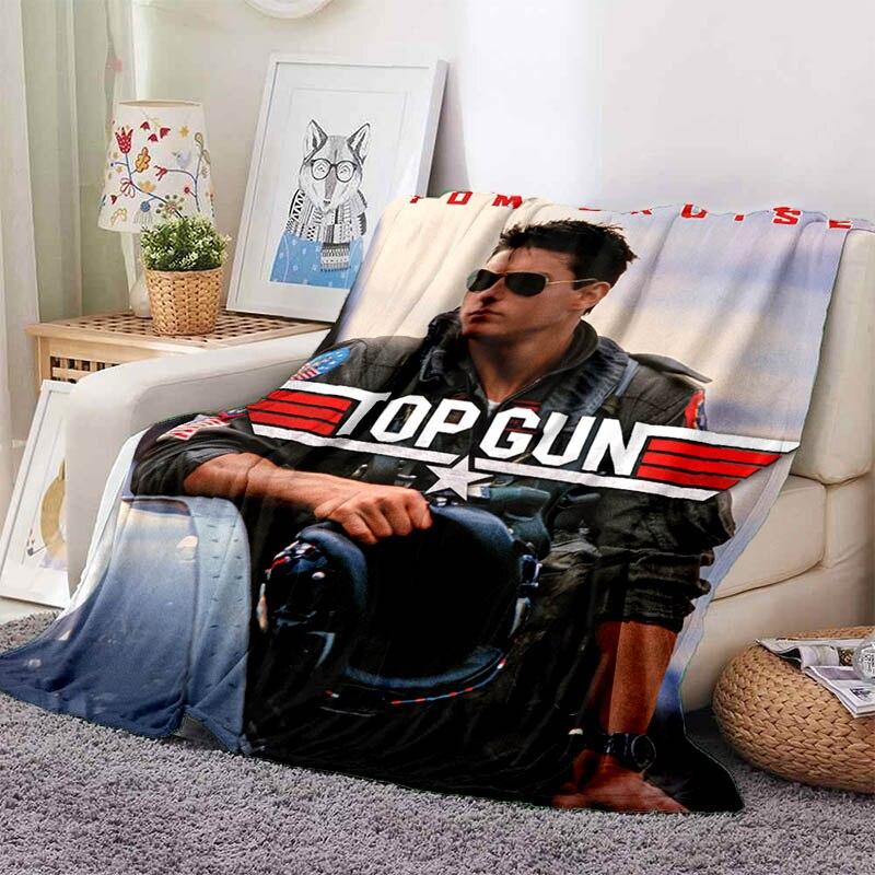 Classic Movie Top Gun Blanket Children's warm and beautiful blanket soft and comfortable blanket birthday gift